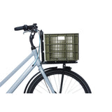 Basil fietskrat L - groot - 40 liter - groen