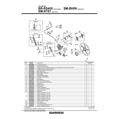 Shimano Centerlock SM-RT81 sluitring lock ring washer