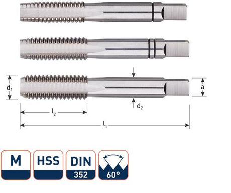 Rotec handtapset m6