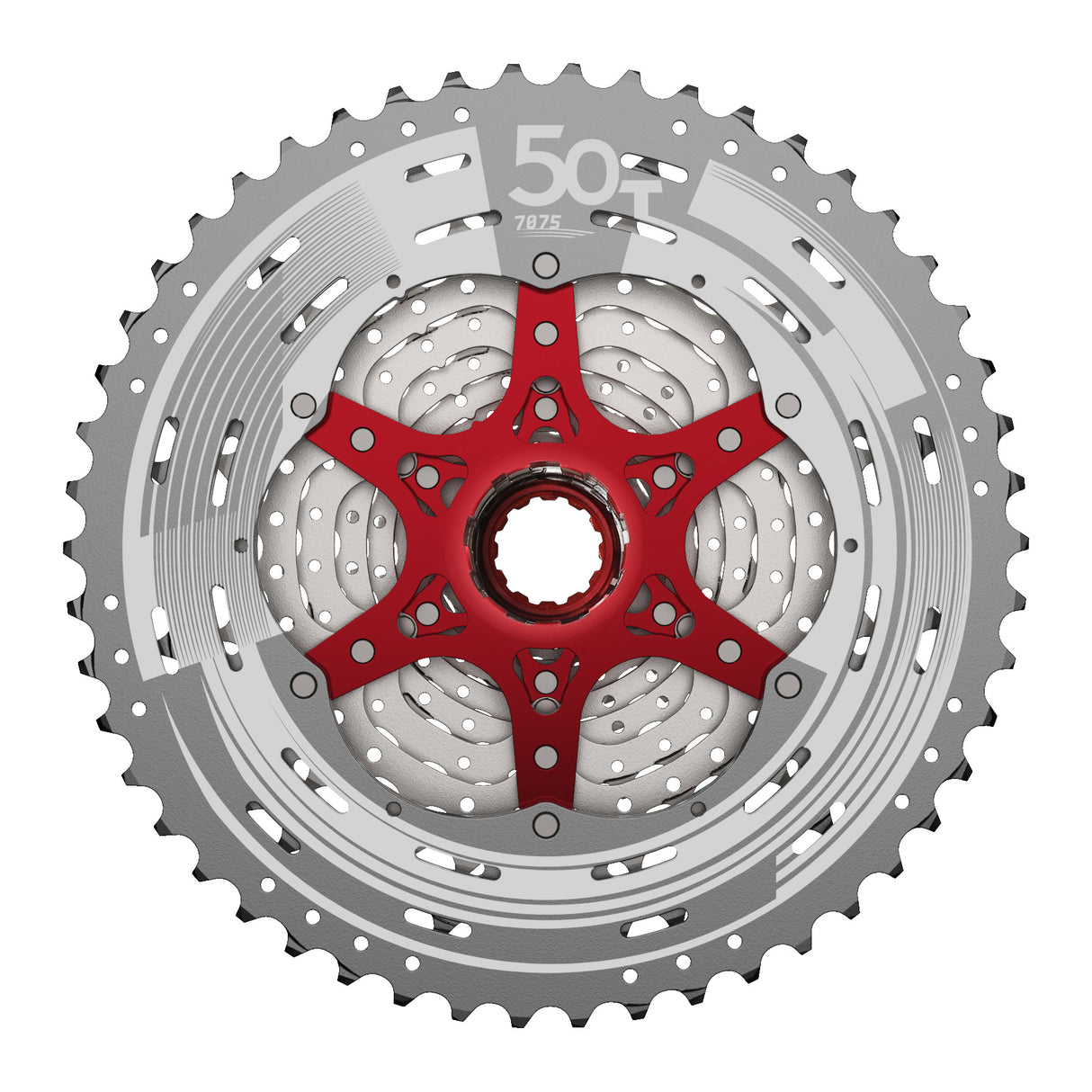 SunRace cassette 12V 11-50 CSMZ90 metallic