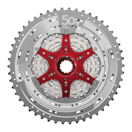 SunRace cassette 12V 11-50 CSMZ90 metallic