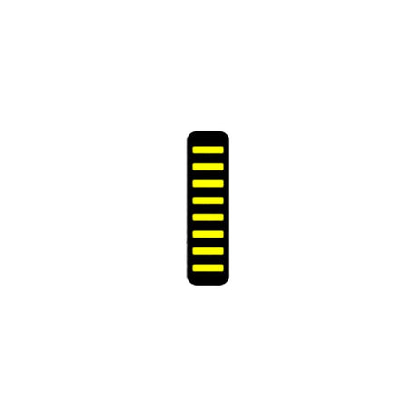 Rrp proguard cable tie - front - sticker - mini - yellow