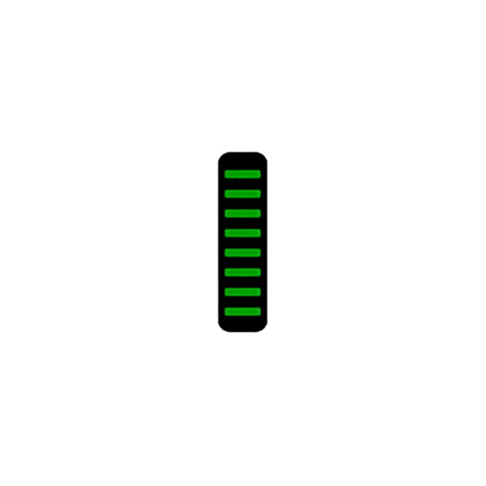 Rrp proguard bolt on v1 - front - sticker - standard - green