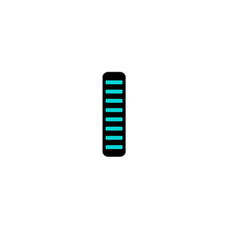 Rrp proguard bolt on v1 - front - sticker - standard - turquoise