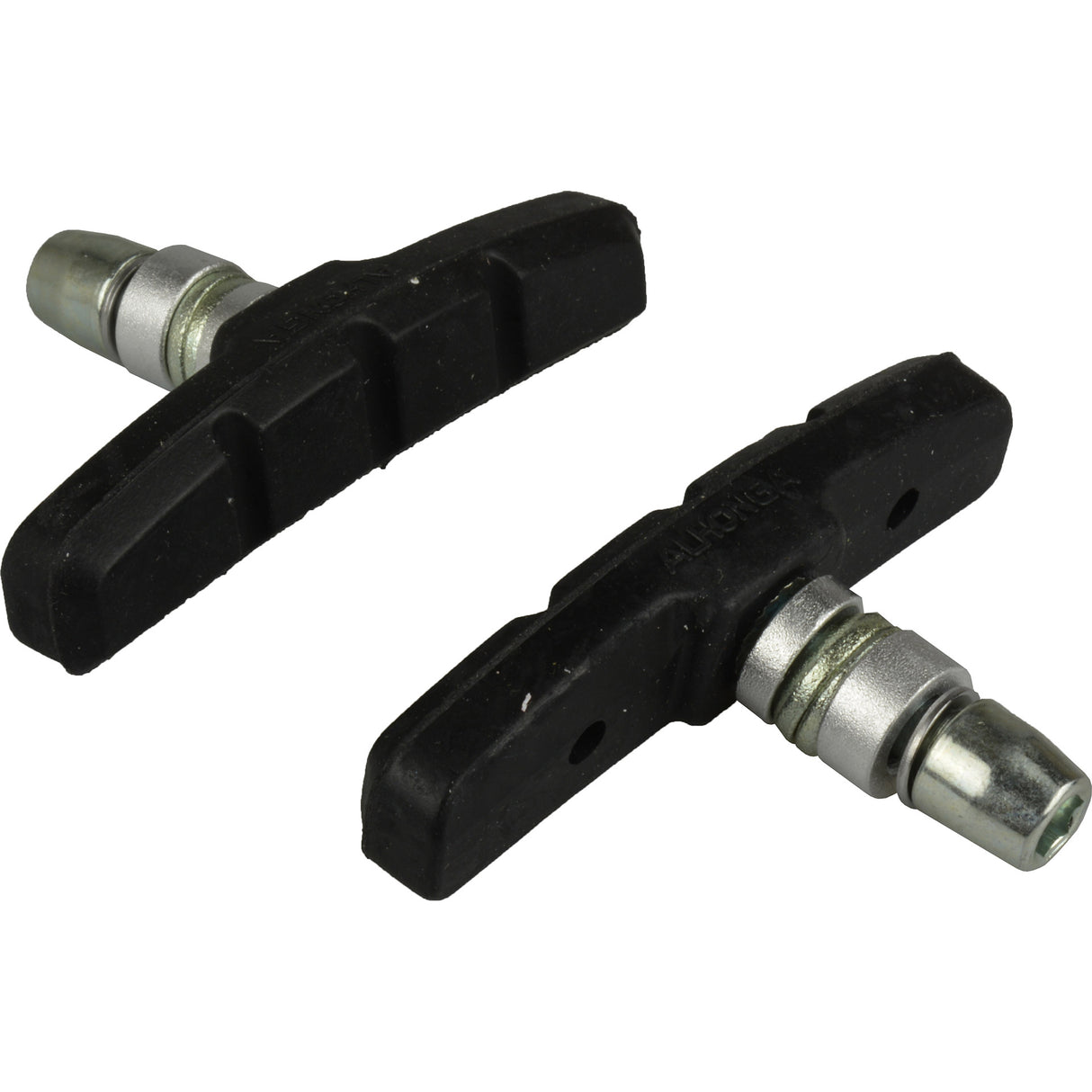 remblokken V-brake 70 x 15 mm zwart 2 stuks