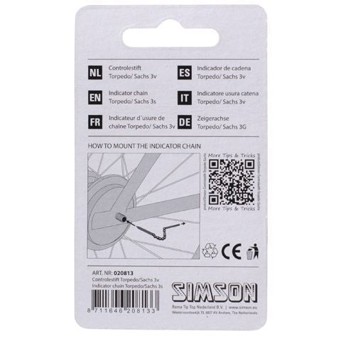 Simson Versnellingstift Simson