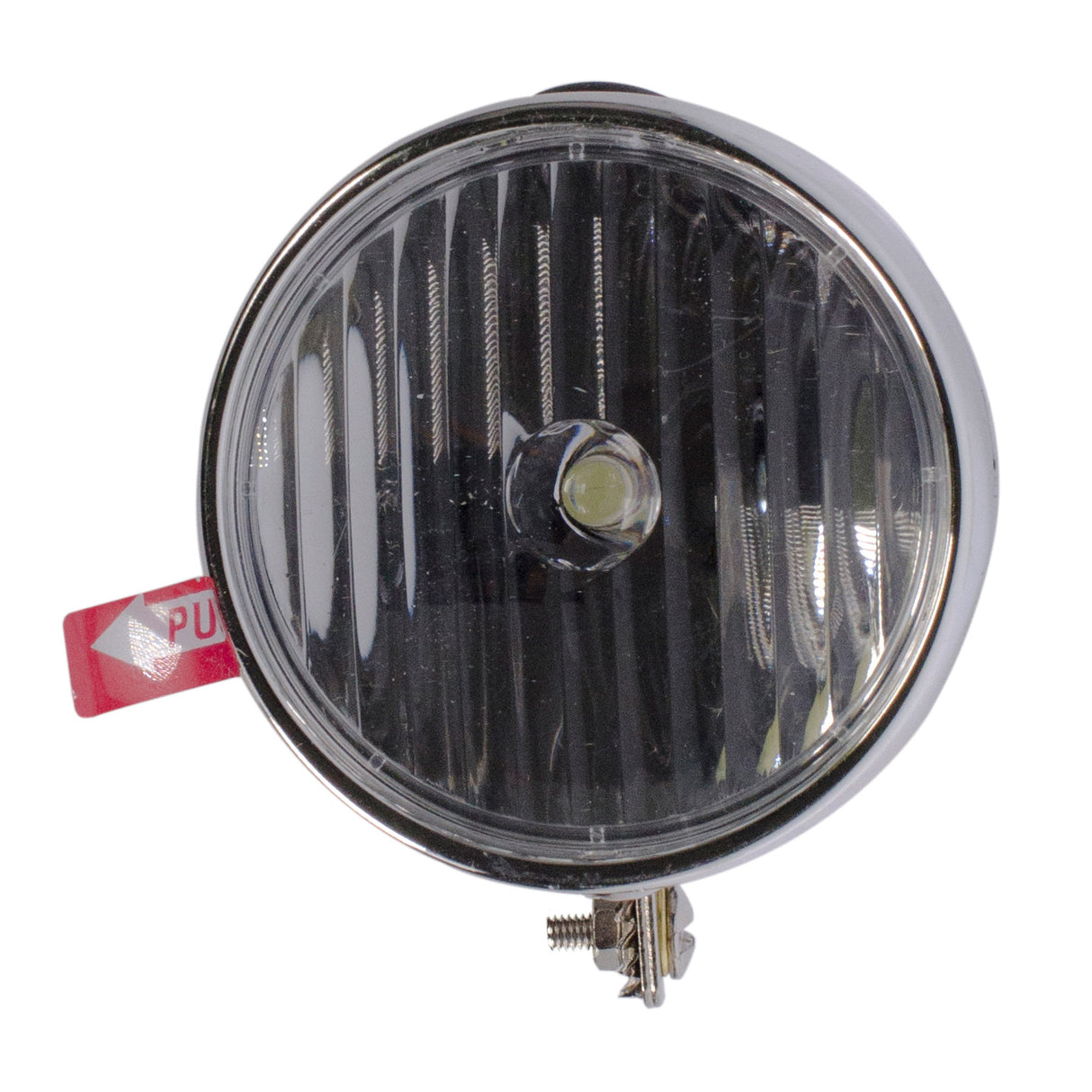 Simson koplamp incl. batterij zwart (10st)