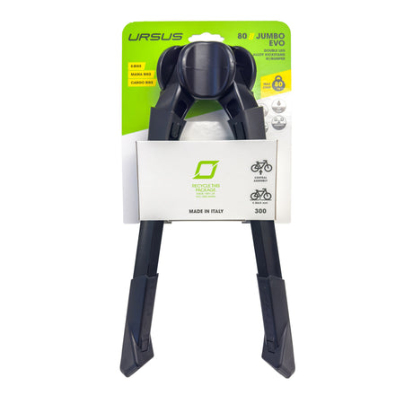 Ursus standaard dubbel jumbo evo zwart 300 mm. + bumper max 80 kg