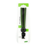 Widek triobinder eye met haak 3x12mm zwart olijfgroen