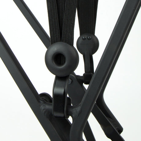 Widek triobinder eye met haak 3x12mm zwart chinin