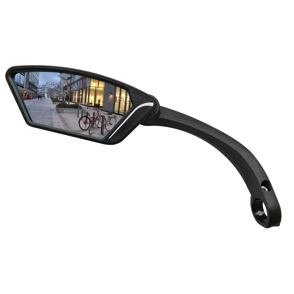 Vwp spiegel stuurbevestiging e-bike multi-angle links zwart