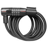Trelock sk312 spiraalkabelslot code 180 12mm zwart