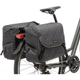 Mondi Joy dubbele fietstas - waterafstotend polyester - RackTime systeem - 37x16x32cm - Ivy Walnut