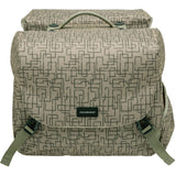 Mondi Joy Double fietstas - waterafstotend polyester - Racktime - Ivy Grey