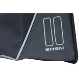 Basil Forte dubbele fietstas, zwart zwart, waterafstotend, 35L