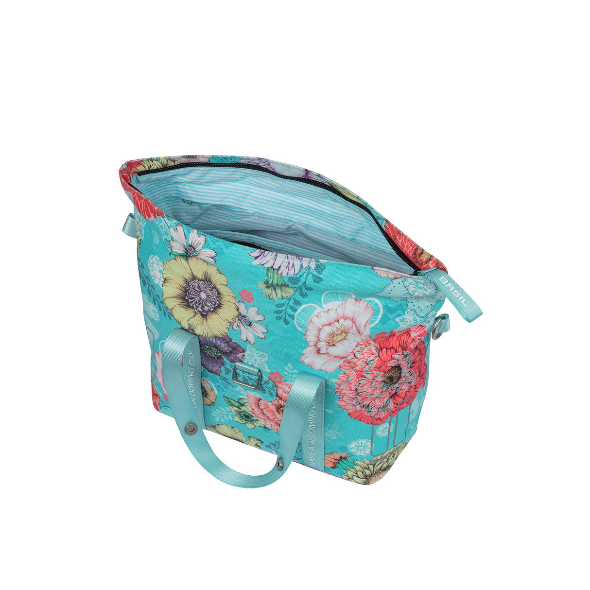 Basil Bloom Field fietshandtas MIK-KF-hook, blauw, 8-11L