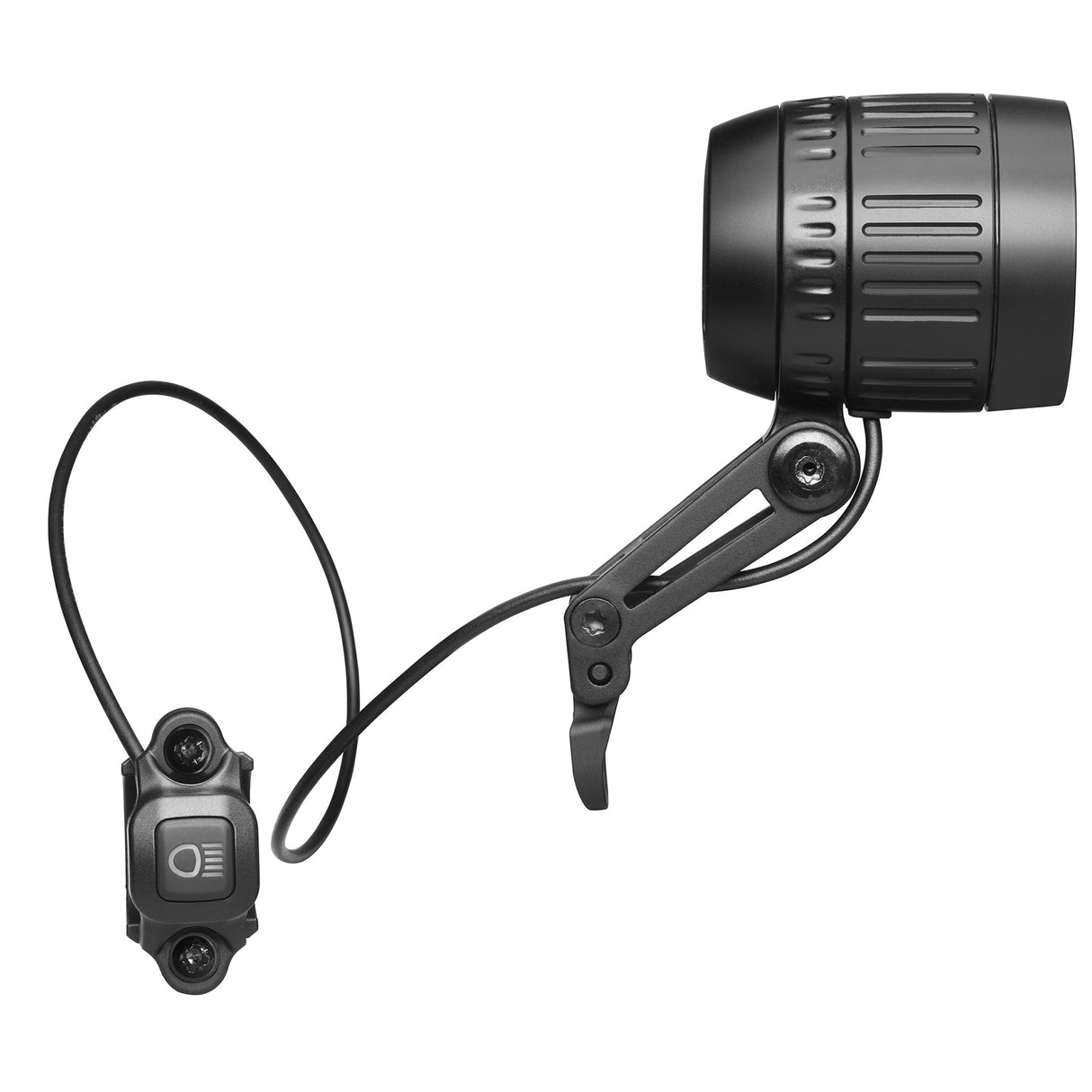 Koplamp Busch und Müller Lumotec IQ-XM High Beam voor e-bike - 120 170 Lux - zwart