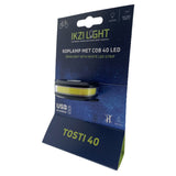 Buzaglo koplamp ikzilight tosti 40 cob led, usb-oplaadbaar