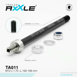 Radoxx steekas voor trailer m12x1,75 192-198mm