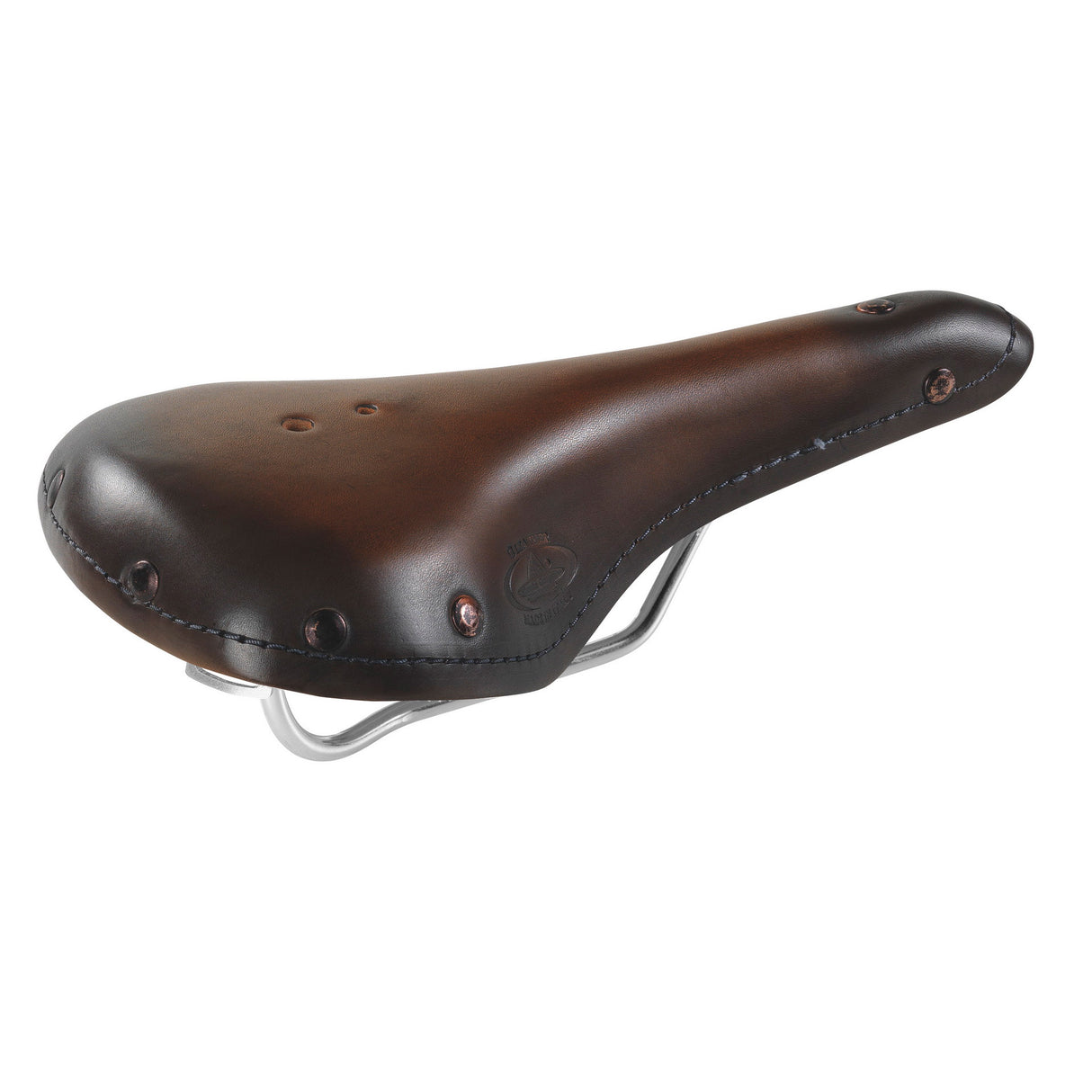 Selle monte grappa zadel old frontiers sport leer d-bruin