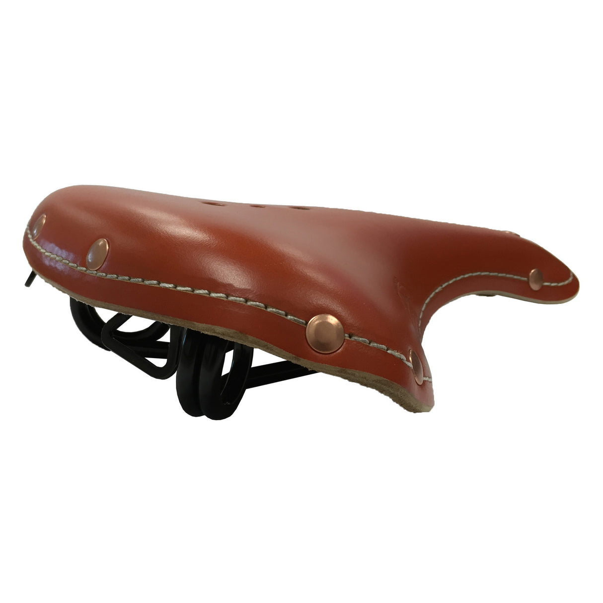 Selle Monte Grappa Zadel Old Frontiers leer cognac