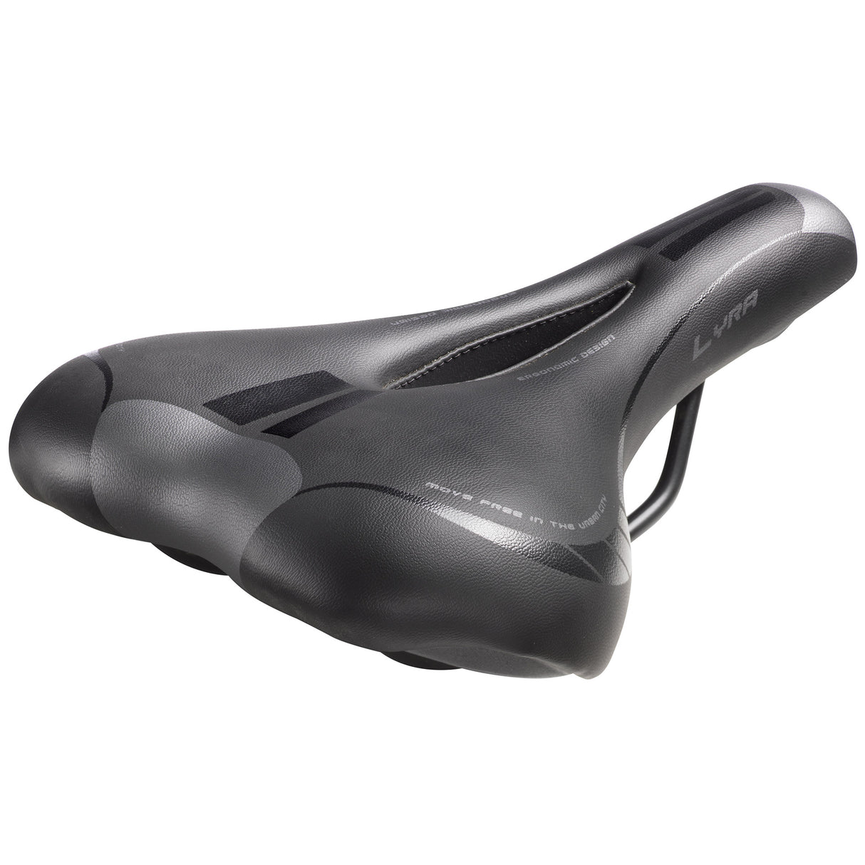 Selle Monte Grappa Zadel Lyra man zwart