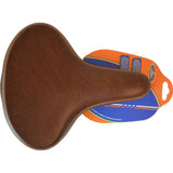 Selle Monte Grappa Zadel Selva man bruin met elastomeer