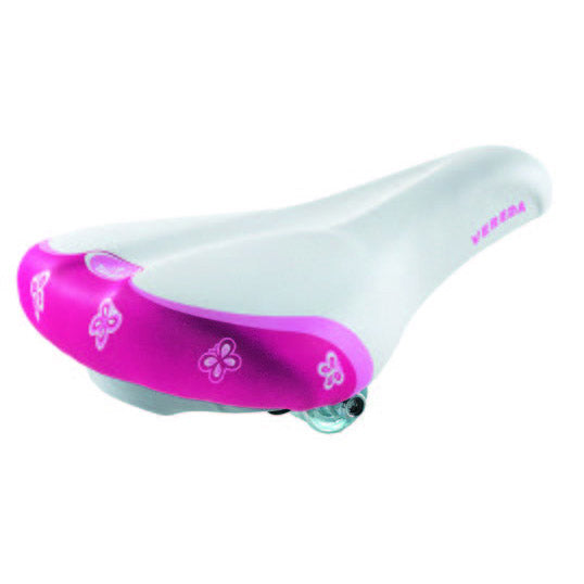 Selle monte grappa monte grappa kinderzadel vereda wit-roze