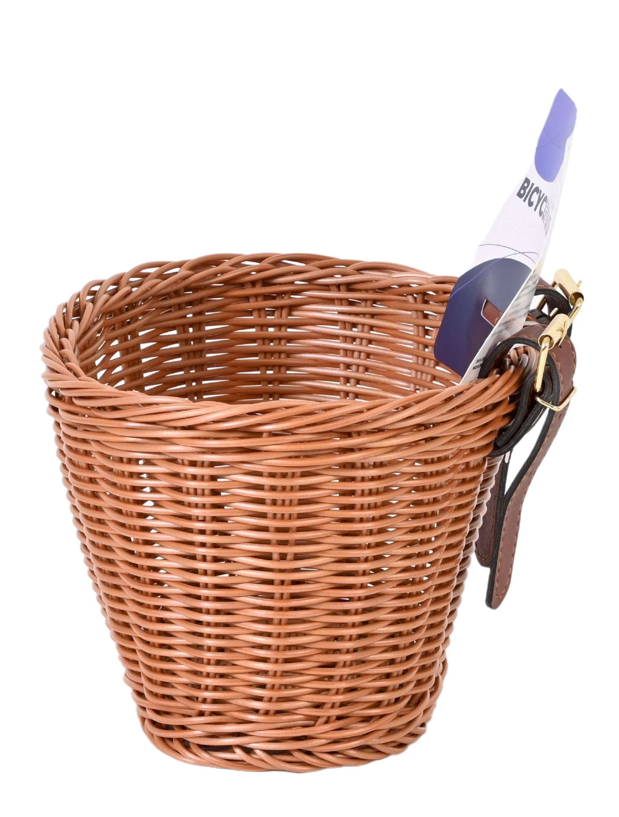 Volare rieten mandje klein met riempjes voor 12-16 inch