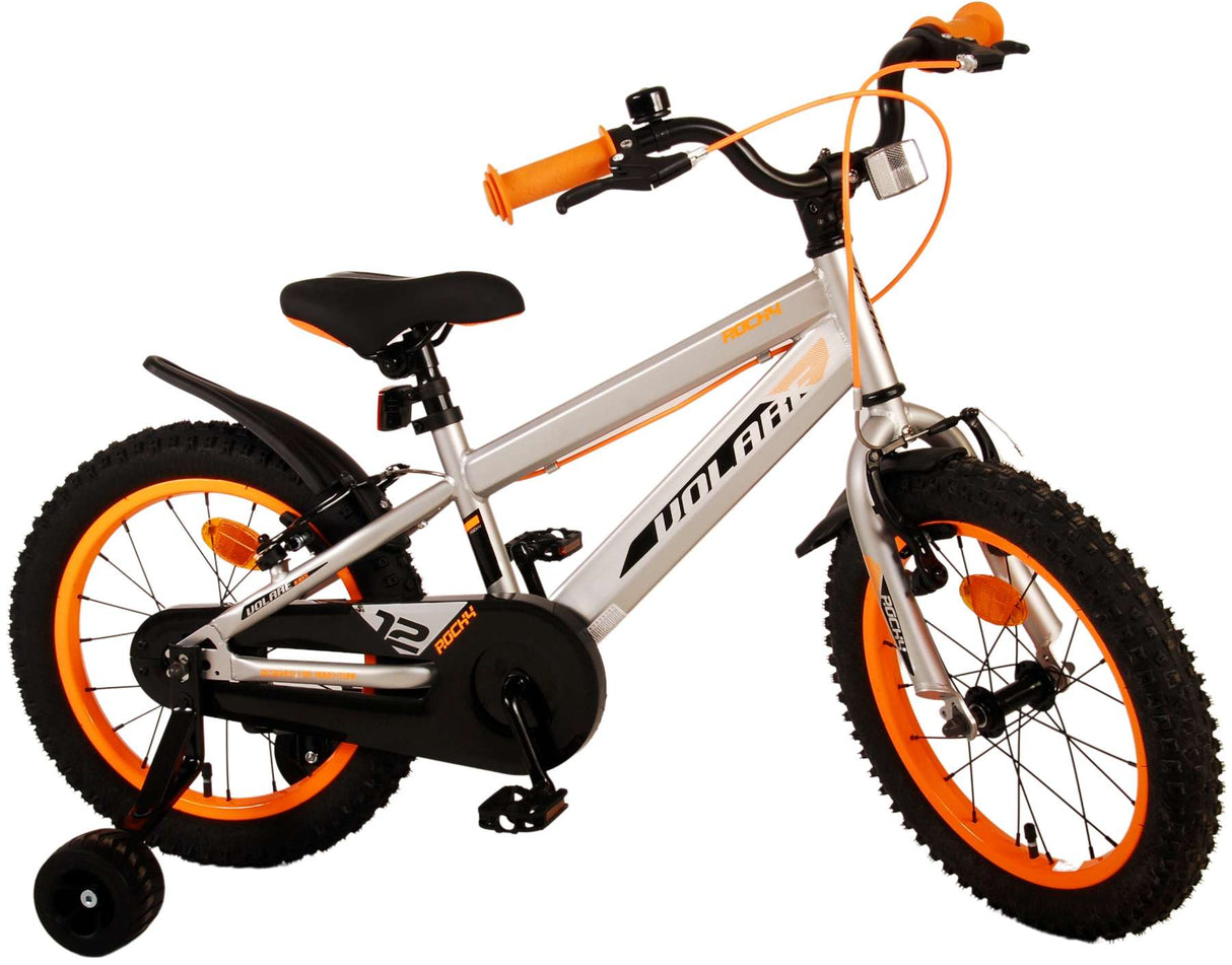 Volare Rocky Kinderfiets Jongens 16 inch Grijs Twee handremmen