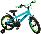 Volare Rocky Kinderfiets Jongens 16 inch Groen Twee handremmen