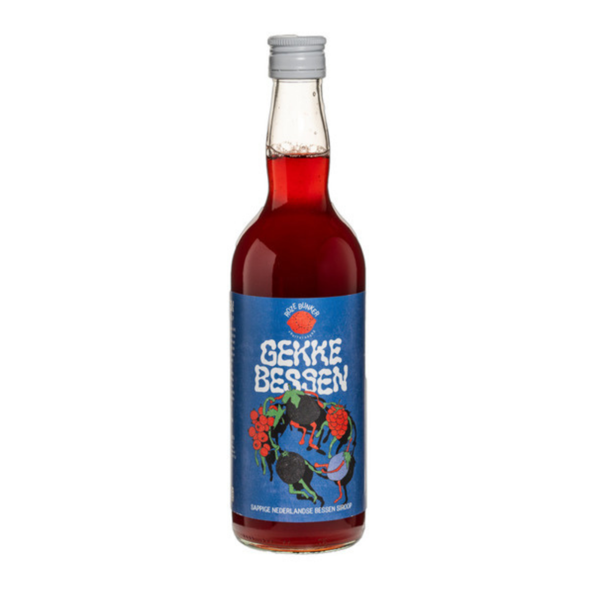 Roze bunker gekke bessen siroop (6x 700 ml)