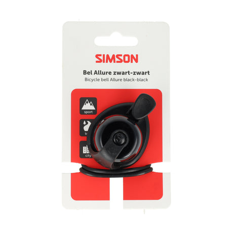 Simson bel allure zwart-zwart