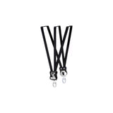 Snelbinder Trio Simson extra kort met 3 binders - zwart