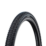 Schwalbe marathon mondial - wired - addix green - dd - raceguard - 28x2.00 - black + reflex
