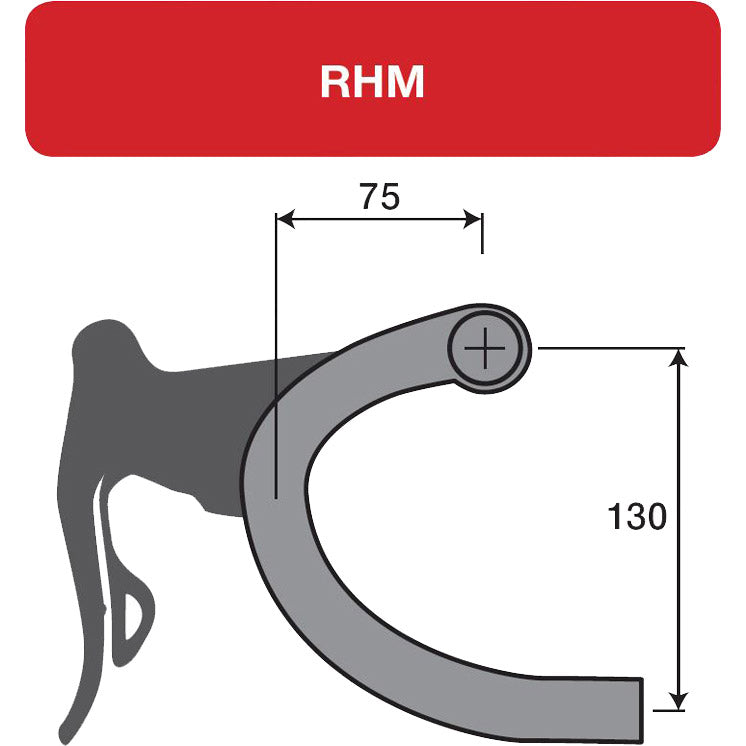 Deda Stuurbocht Zero2 DCR POB RHM-evo 42cmB B (40cm C C)