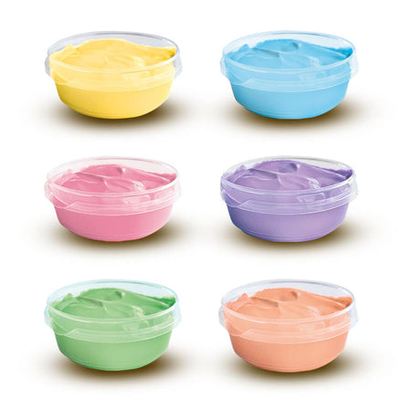 Ses vingerverf pastel 6 kleuren x 45 ml