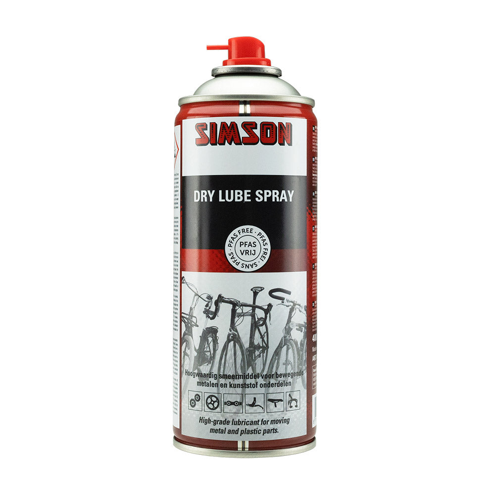 Cyclon simson dry lube spray 400ml (vervanger teflon ptfe)