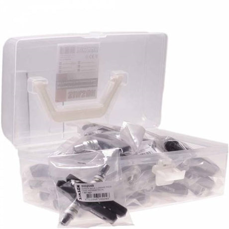 Simson bulk remschoenen v-brake 72mm assymetrisch 25 sets