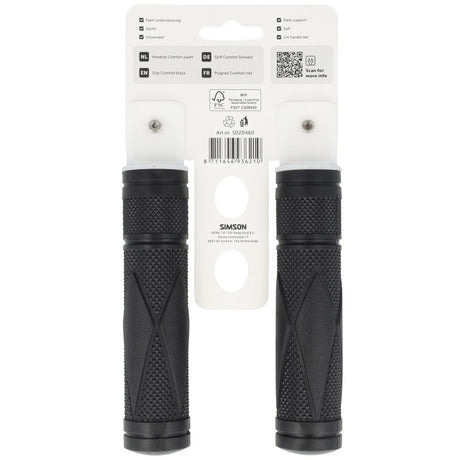Simson handvatten comfort zwart