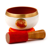 Oranje chakra klankschaal