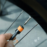 Sks minipomp airflex explorer clik tec 205mm 5bar zw zilver