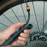 Sks minipomp airflex explorer clik tec 205mm 5bar zw zilver