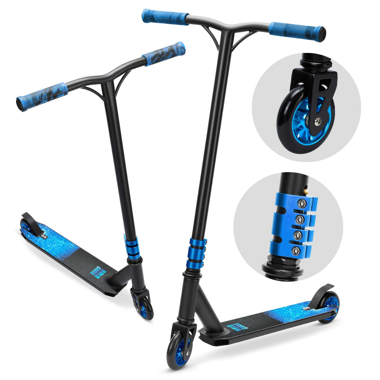 Volare boldcube deluxe stuntstep - donker blauw