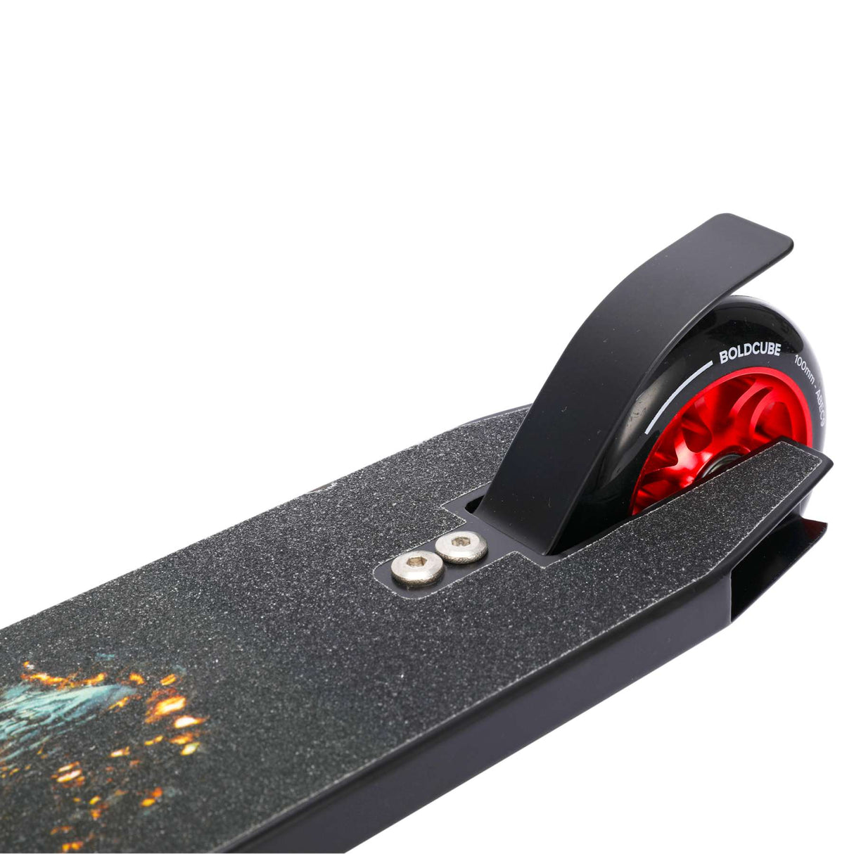 Boldcube deluxe stuntstep - zwart