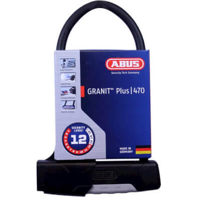 Abus Granit Plus 470 Beugelslot 23cm Zwart