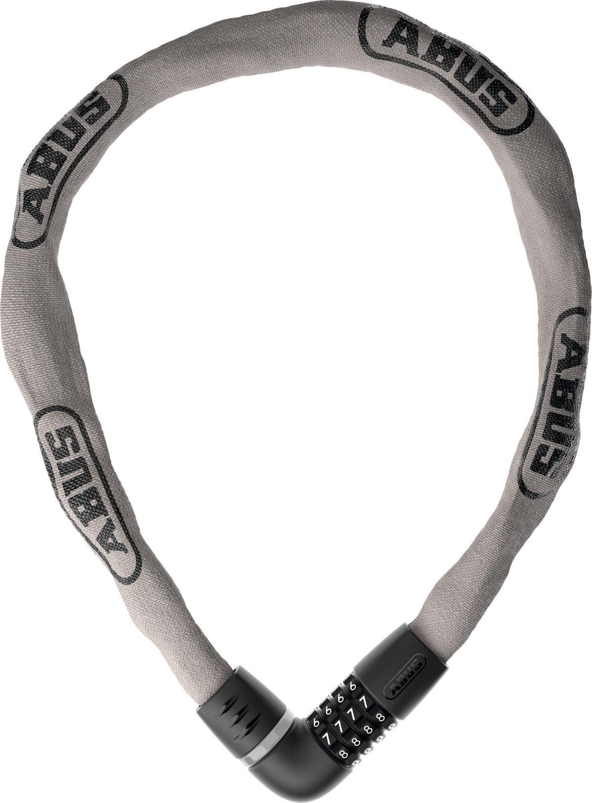 Abus kettingslot code tresor 6807c 110 tec grey