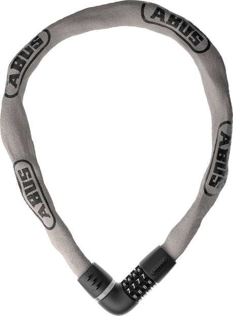 Abus kettingslot code tresor 6807c 110 tec grey