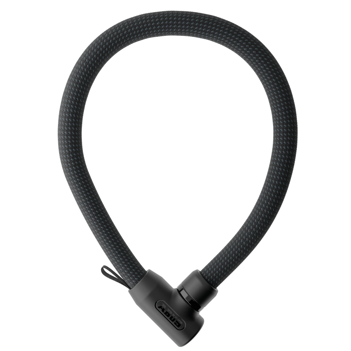 Abus fietsslot textiel-kettingslot - yarnit™ 4004k - security level 7 - zwart - 85 cm - geschikt voor elektrische fietsen en stadsfietsen - lichtgewicht - slechts 0,7 kg