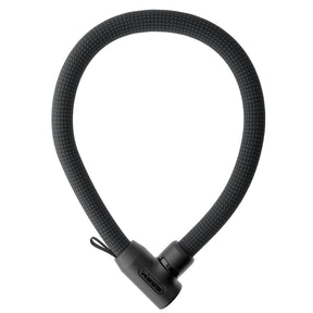 Abus fietsslot textiel-kettingslot - yarnit™ 4004k - security level 7 - zwart - 85 cm - geschikt voor elektrische fietsen en stadsfietsen - lichtgewicht - slechts 0,7 kg